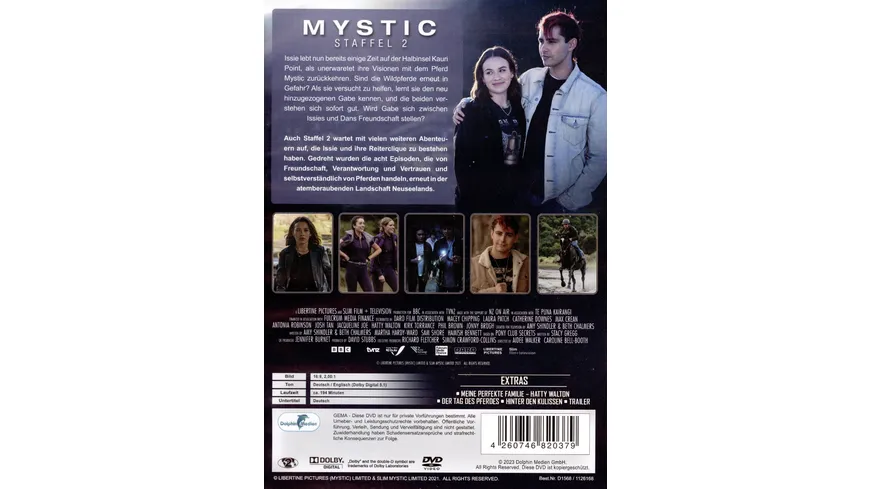 Mystic - Das Geheimnis von Kauri Point - Staffel 2 - Episoden 1-8  [2 DVDs]