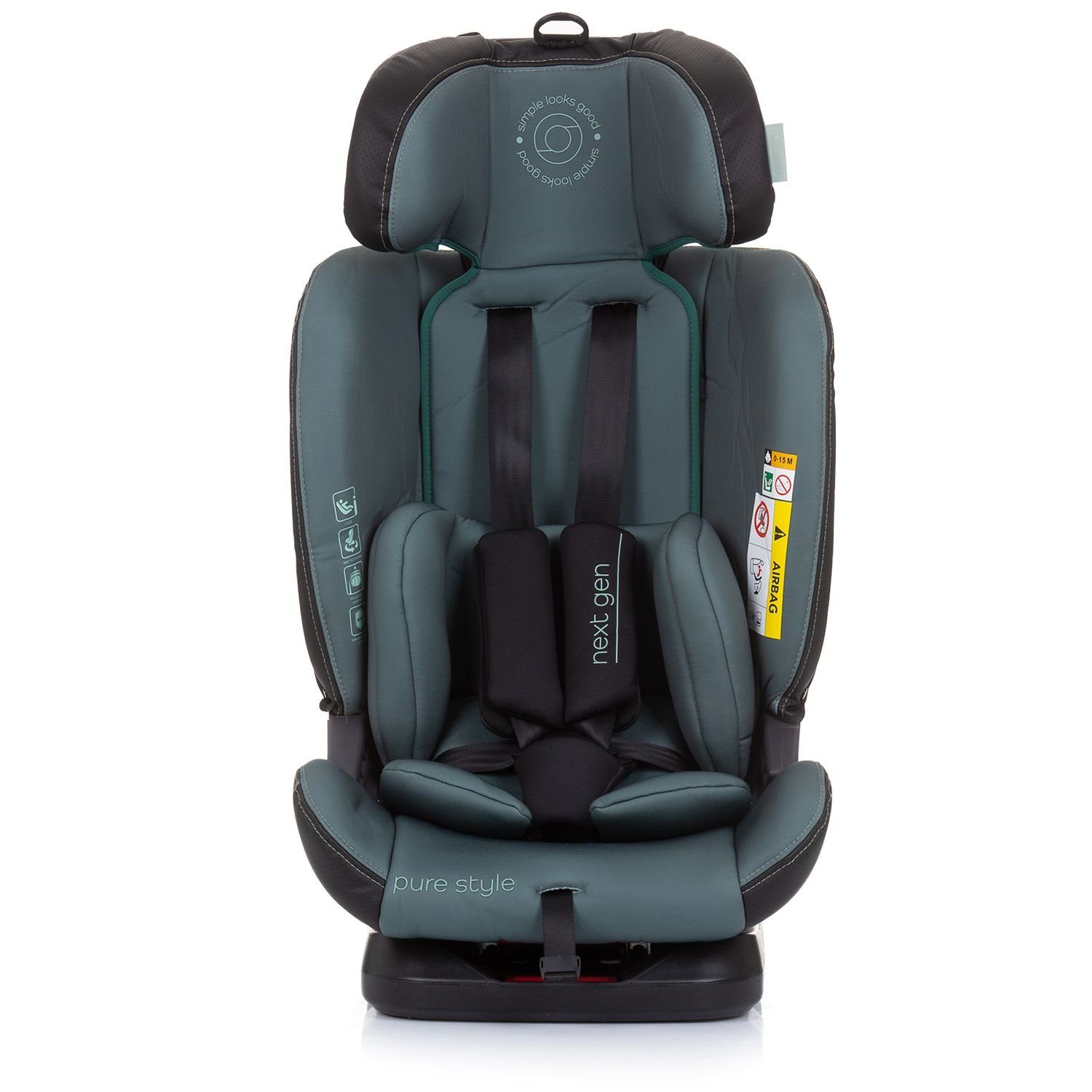 Chipolino Autokindersitz Kindersitz i-Size Next Gen, bis: 36 kg, (40 - 150 cm) Isofix Reboard 360° drehbar