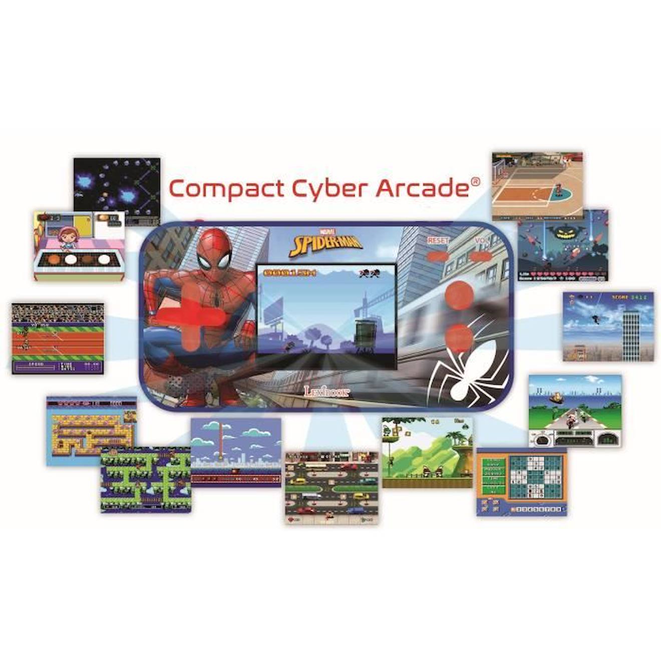 Console portable Compact Cyber Arcade® SpiderMan