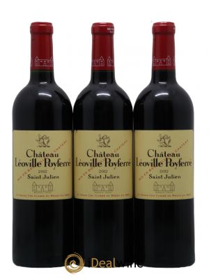 Château Léoville Poyferré 2ème Grand Cru Classé  2012 - Lot de 3 Bouteilles