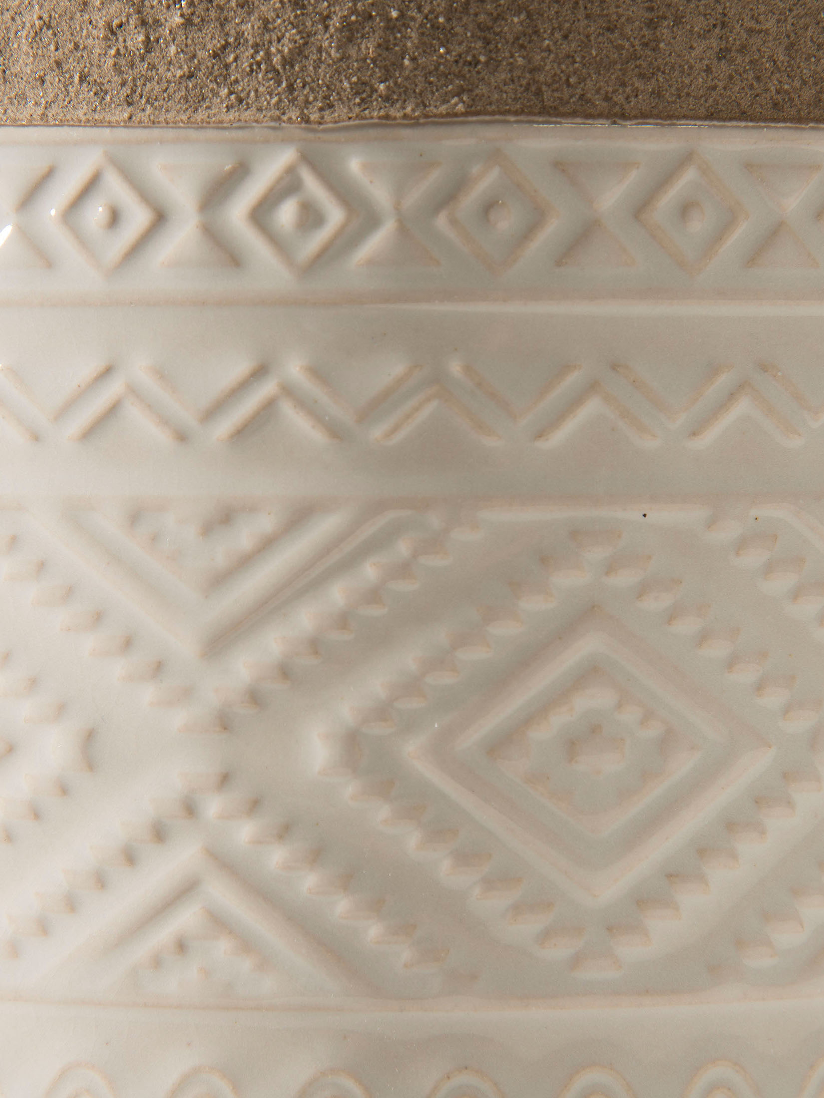Bengal Pflanztopf, Creme