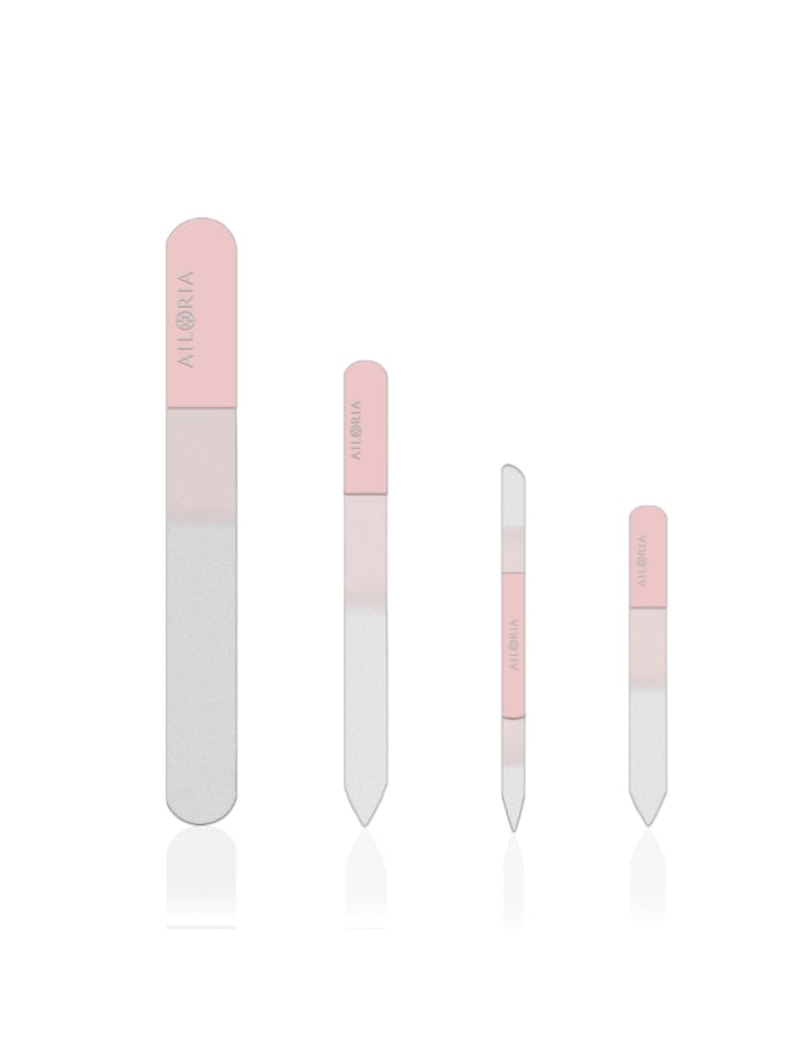 Ailoria CONTOUR PRIME Glas-Nagelfeilenset in rosa günstig kaufen onesize