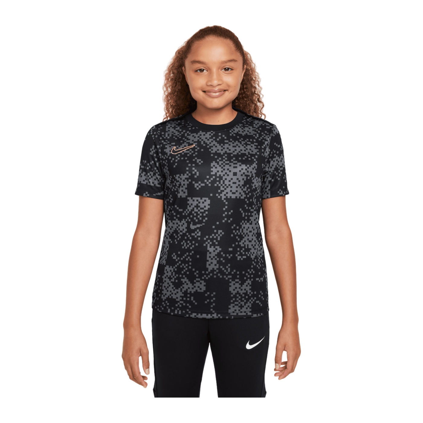 Nike Academy Trainingsshirt Kids Schwarz F069