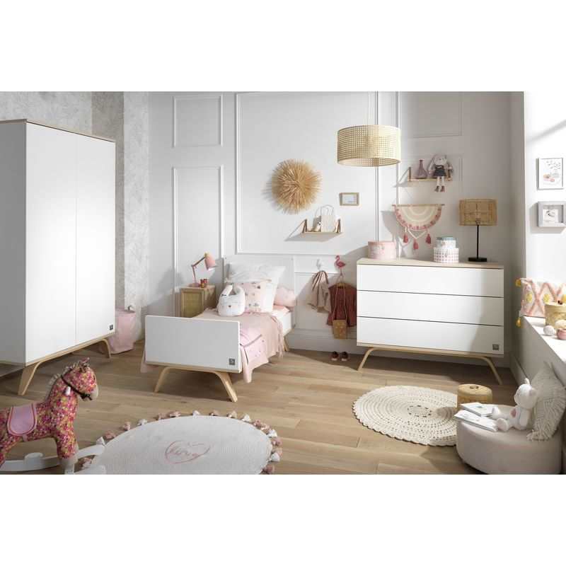 Lit bébé évolutif en lit junior Serena