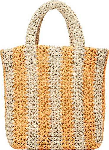 Marc O'Polo Raffia-Shopper im kleinen Format