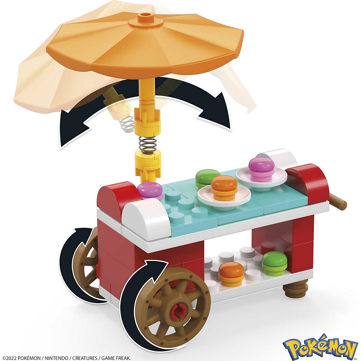 Mega Construx Pokémon Picknick Abenteuer Bauset, Konstruktions-Spielzeug