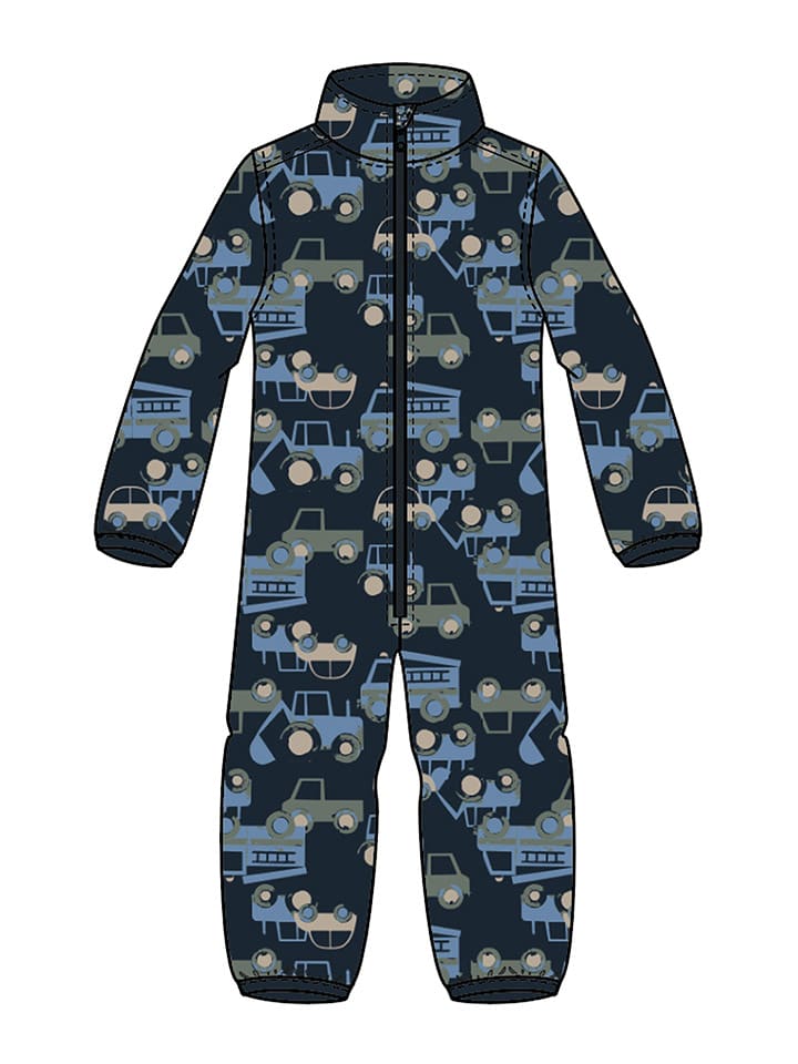 name it Fleece-Overall in Dunkelblau/ Bunt günstig kaufen