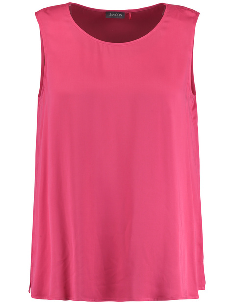Blusentop mit subtilem Glanz