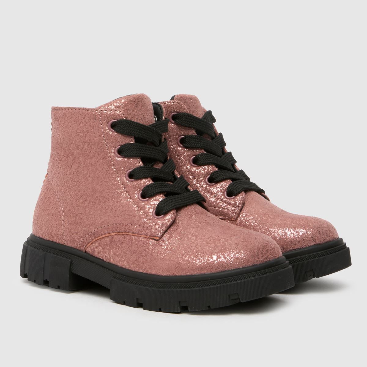 Dívčí batolecí boty schuh růžové karnevalové krajky