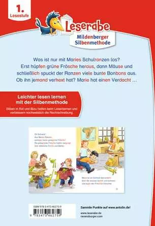 Leserabe mit Mildenberger Silbenmethode: Der verhexte Schulranzen
