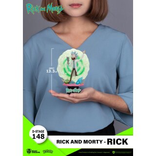Rick & Morty D-Stage PVC Diorama - Rick
