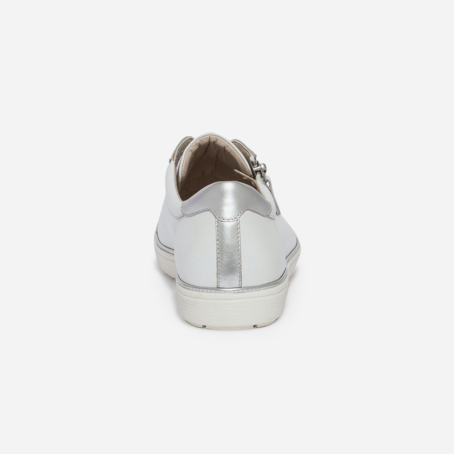 Tennis CAPRICE blanche en cuir