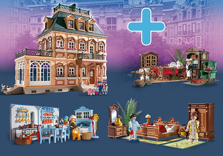 Bundle Nostalgisches Puppenhaus