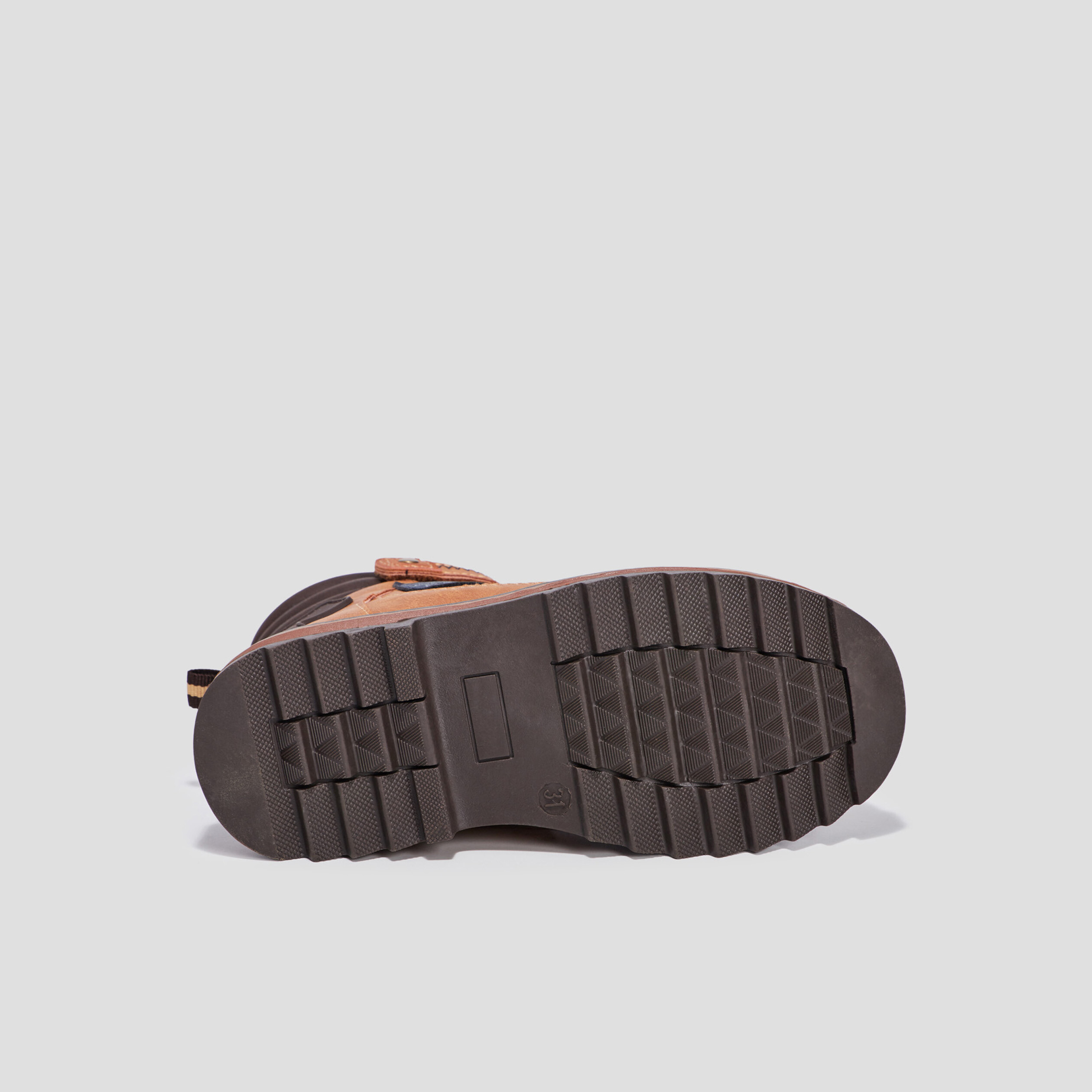 Bottines à lacets Trappeur marron cognac garçon | La Halle