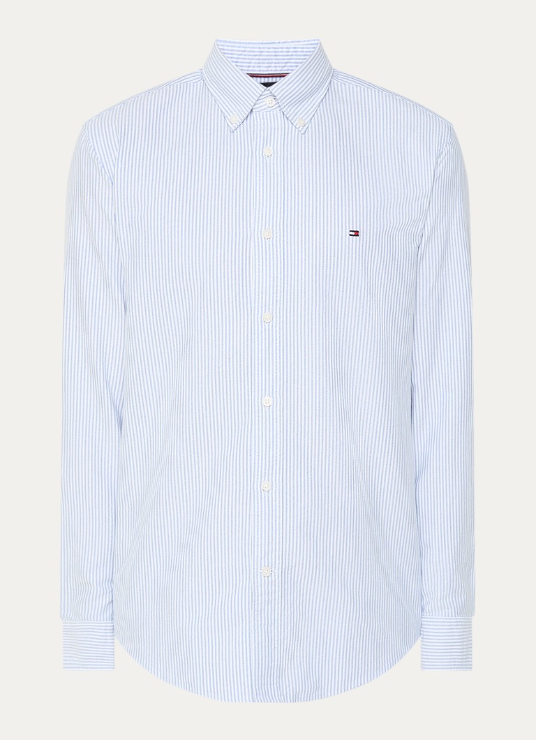 Tommy Hilfiger Heritage regular fit shirt with stripe print and logo embroidery