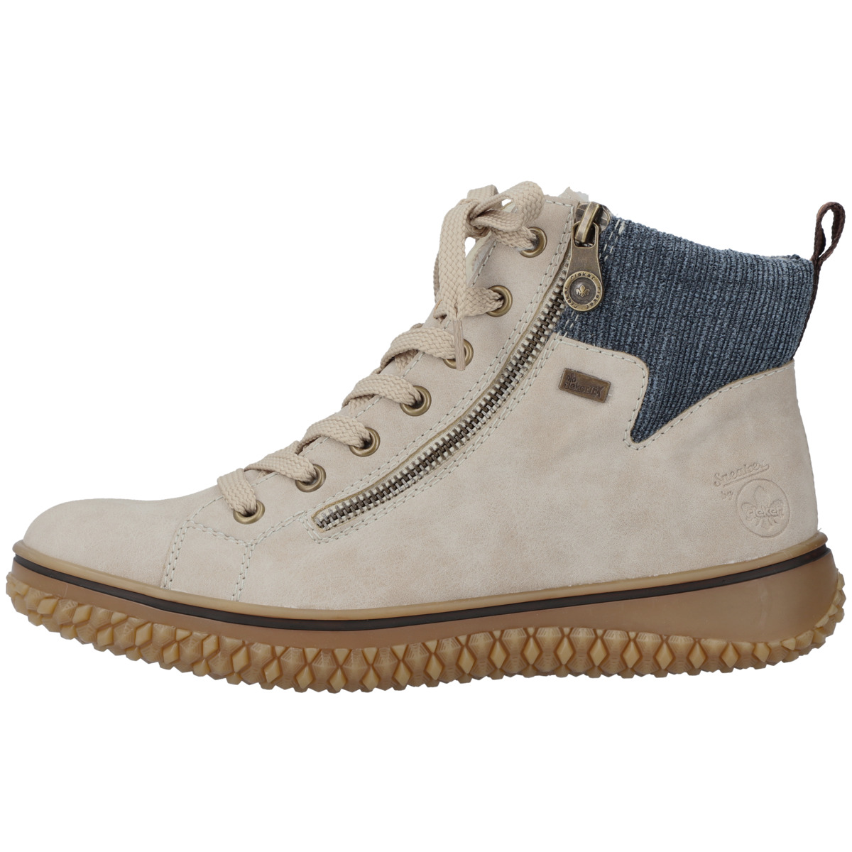 Rieker Z4209 Schnürboots creme