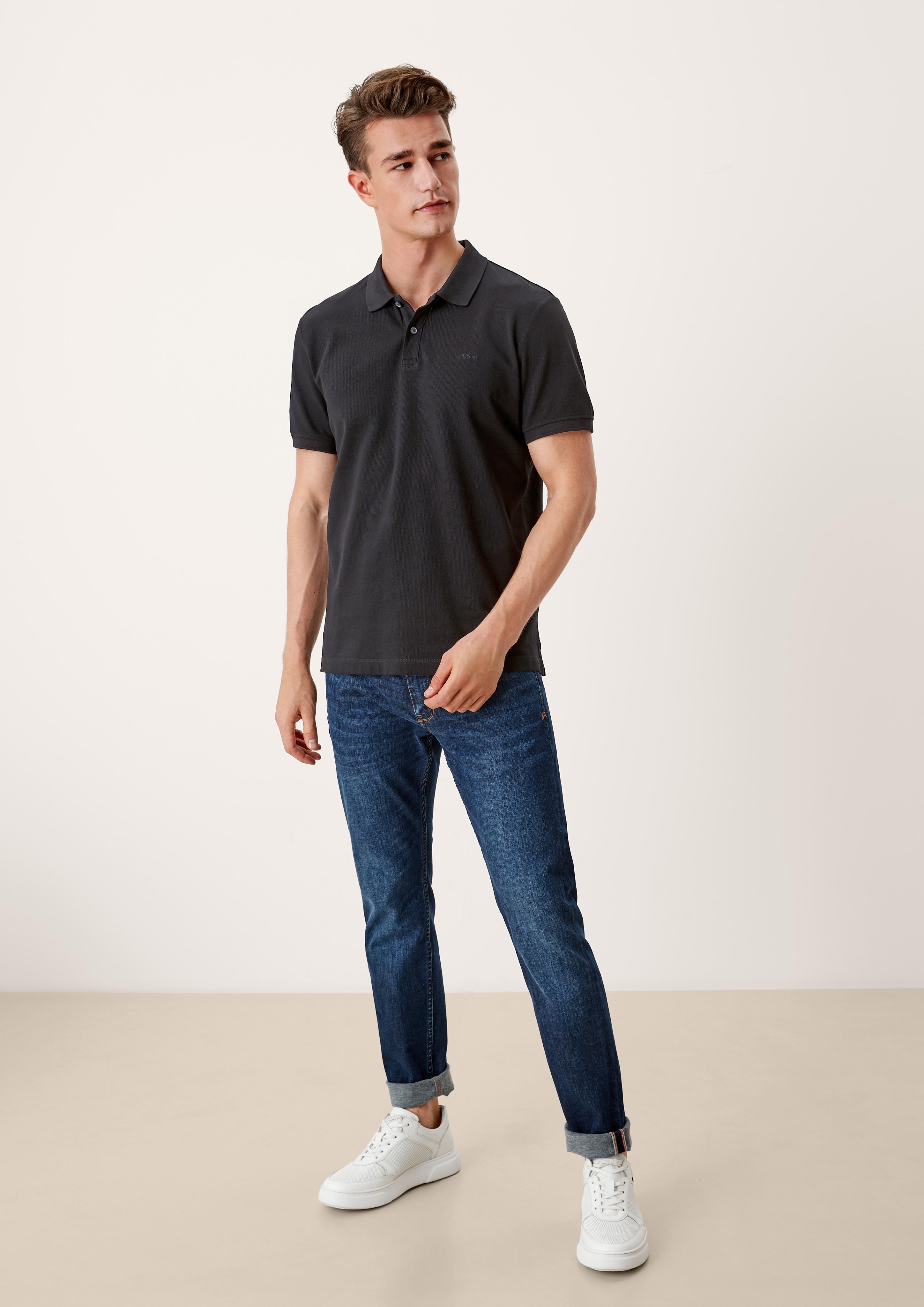 Poloshirt aus Baumwollpiqué  03.899.35.5268-99A1