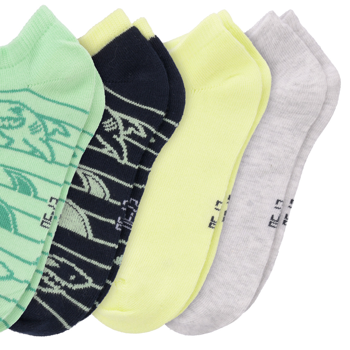 4 Paar Jungen Sneaker-Socken im Set