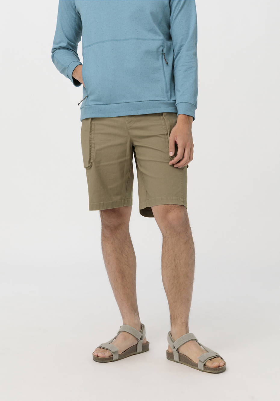 Trekking-Shorts aus Bio-Baumwolle mit Hanf
