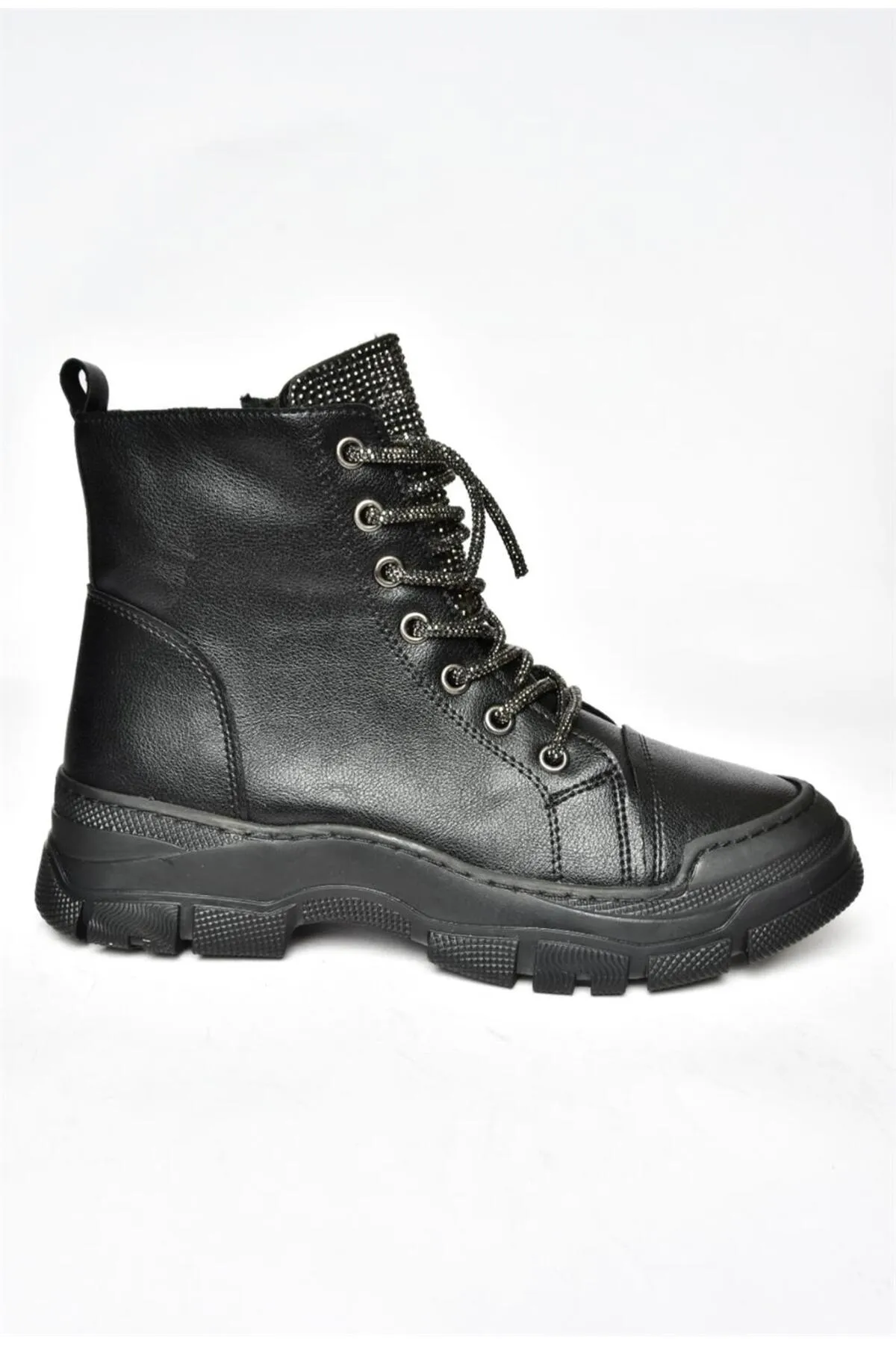 Fox Shoes  R602889909 Damenstiefel mit schwarzen Steindetails