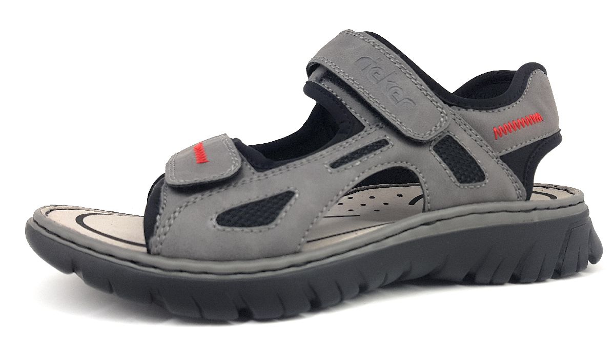 Rieker Scuba 26752-42 Grau cenere/ black