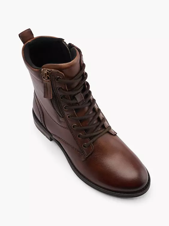5th Avenue Leder Schnürboots