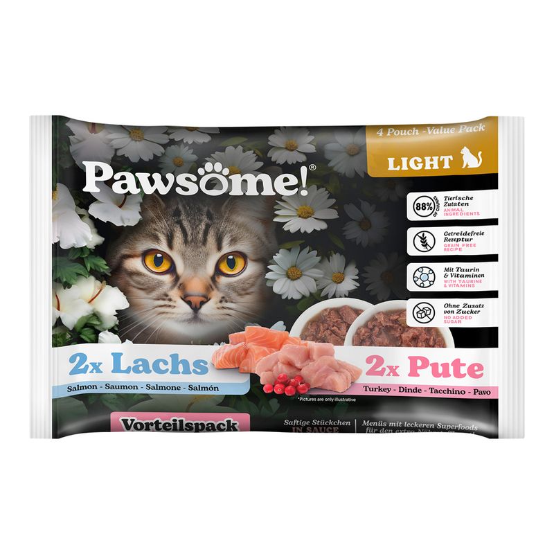 Pawsome Adult Light 4 x 85 g zu TOP-Preisen