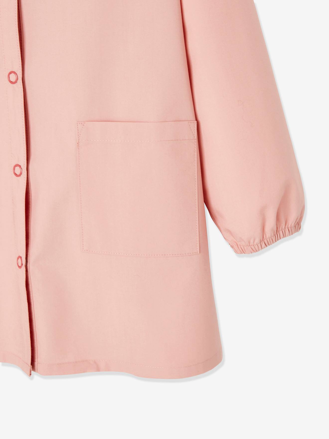 Tablier motif coeur personnalisable Basics fille rose