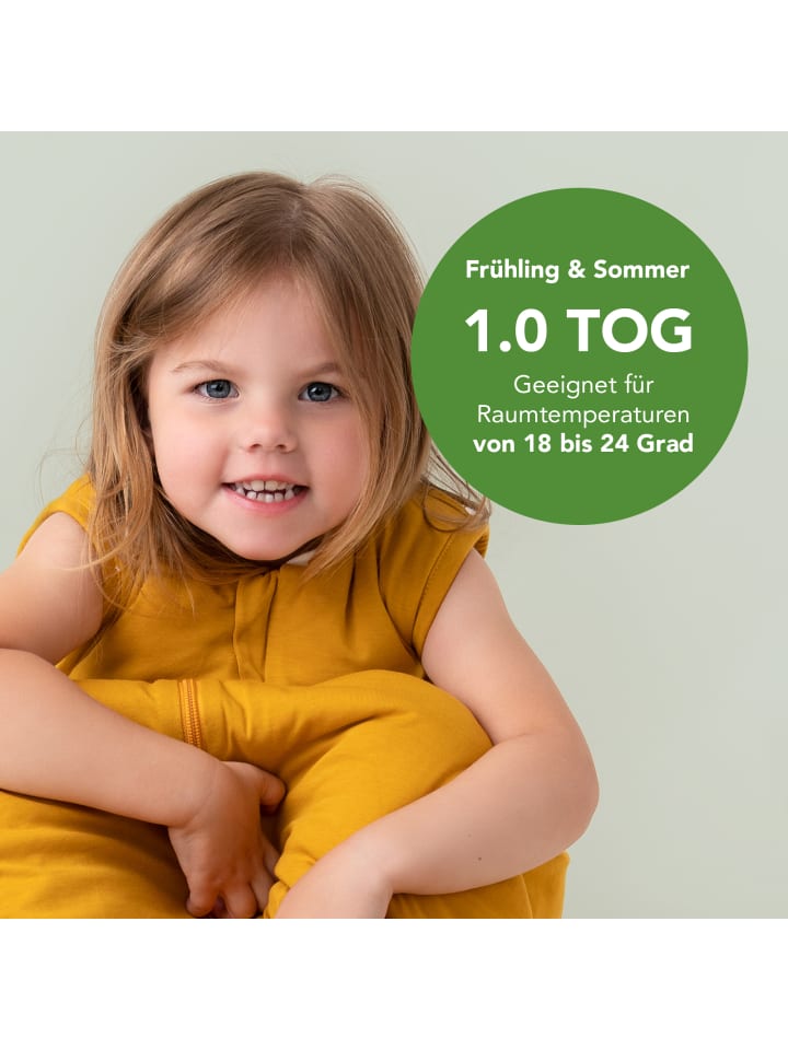 Schlummersack Babyschlafsack, 1.0 TOG in Orange günstig kaufen