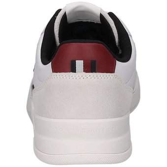 Tommy Hilfiger Elevated Cupsole Lth Mix in weiß