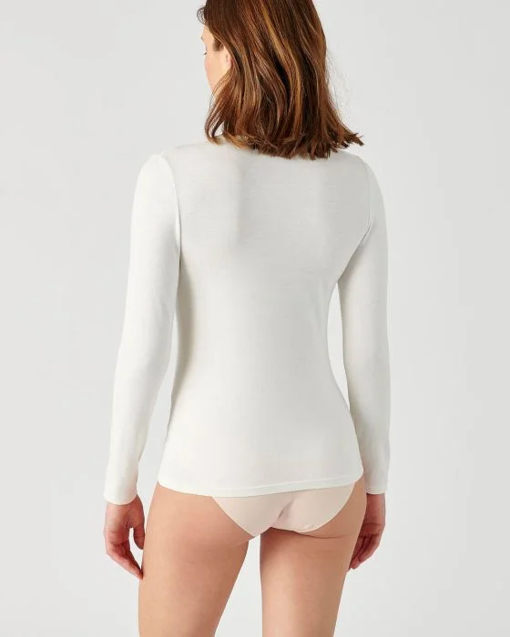 T-shirt Thermolactyl Sensitive biais satin, manches longues
