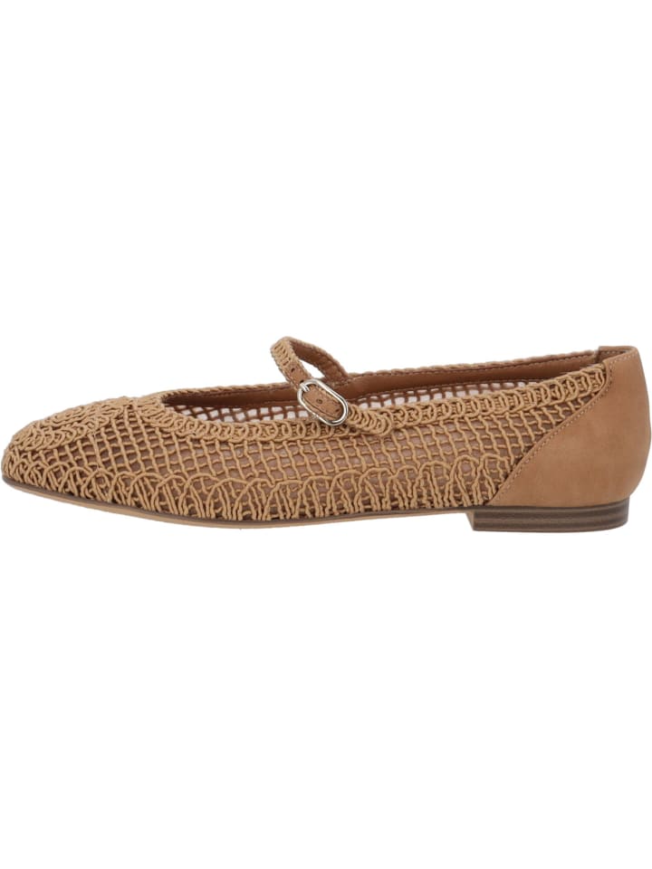 Tamaris Ballerinas in TAN günstig kaufen