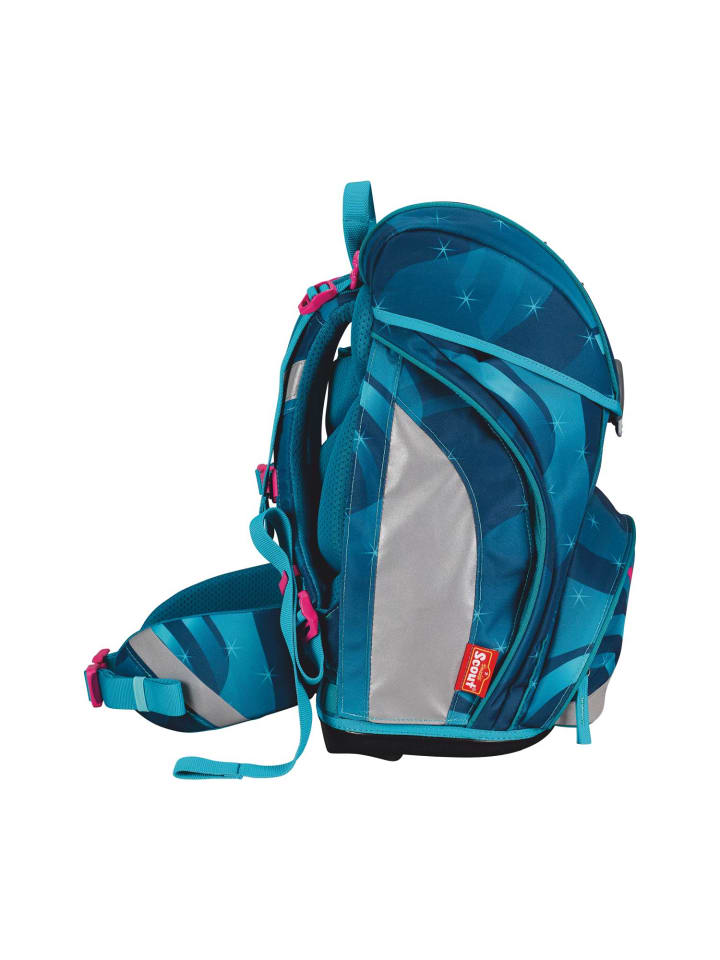 Scout Scout Alpha Schulranzen-Set 4 teilig Exklusiv LED Heaven günstig kaufen onesize