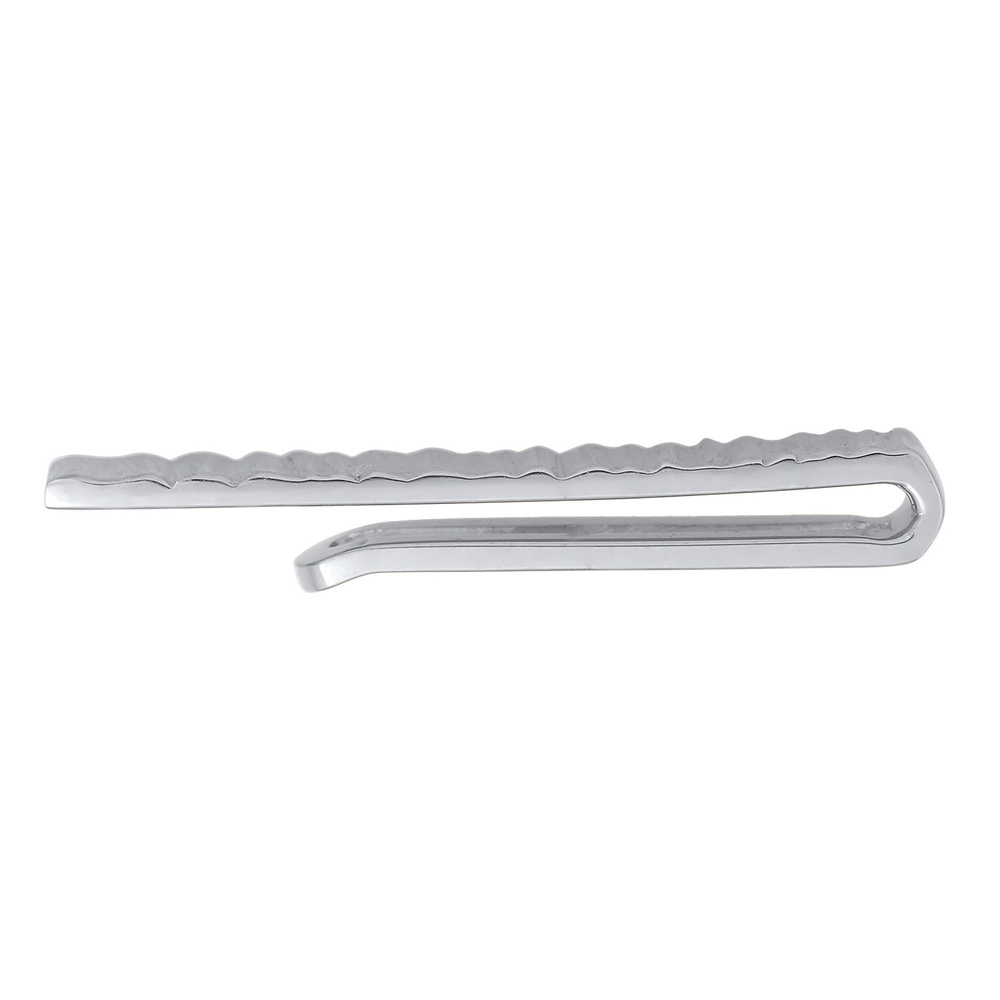 KUZZOI KUZZOI Épingle de Cravate Hommes tendance organique structuré en argent sterling  Bijoux