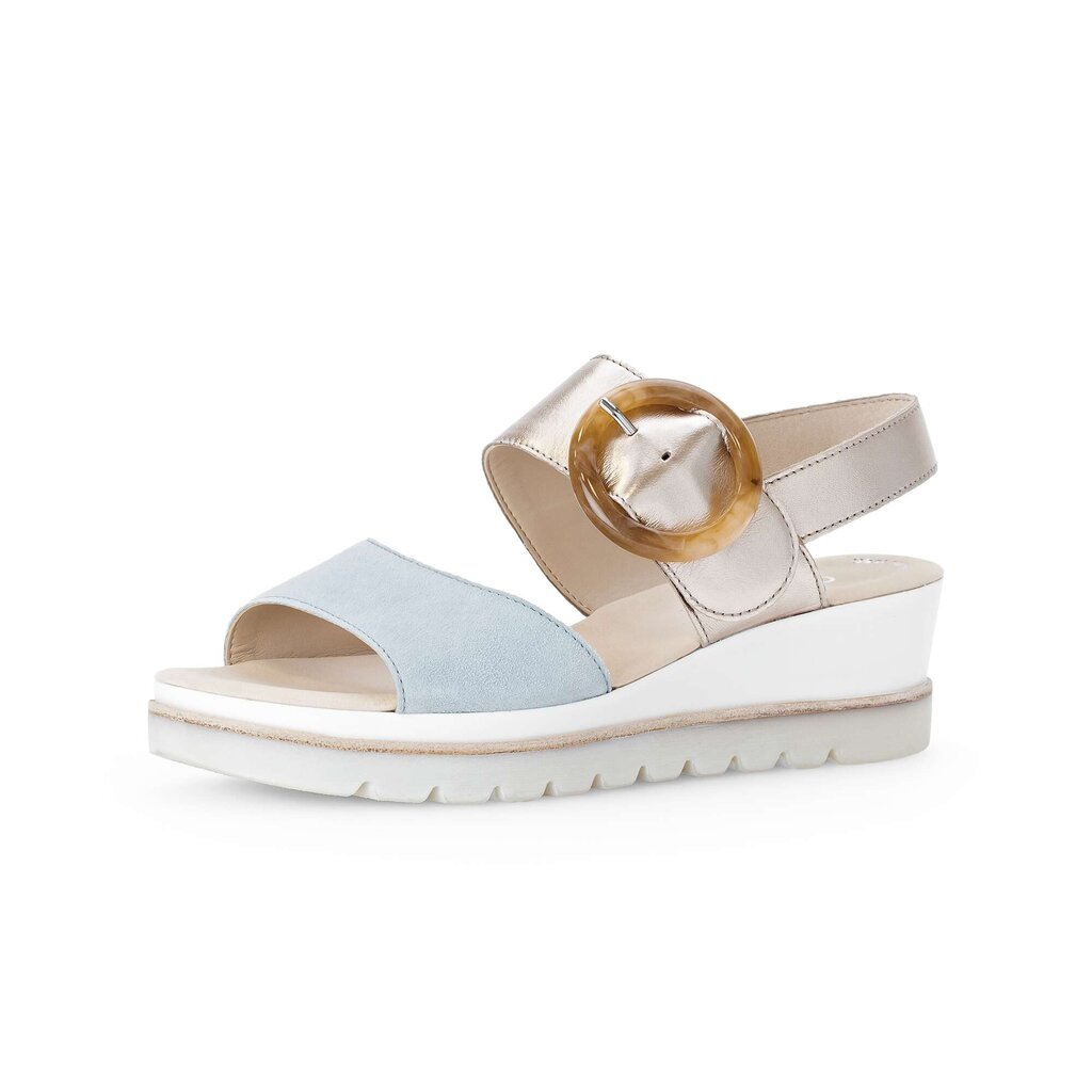 Gabor fashion Keilsandalette blau