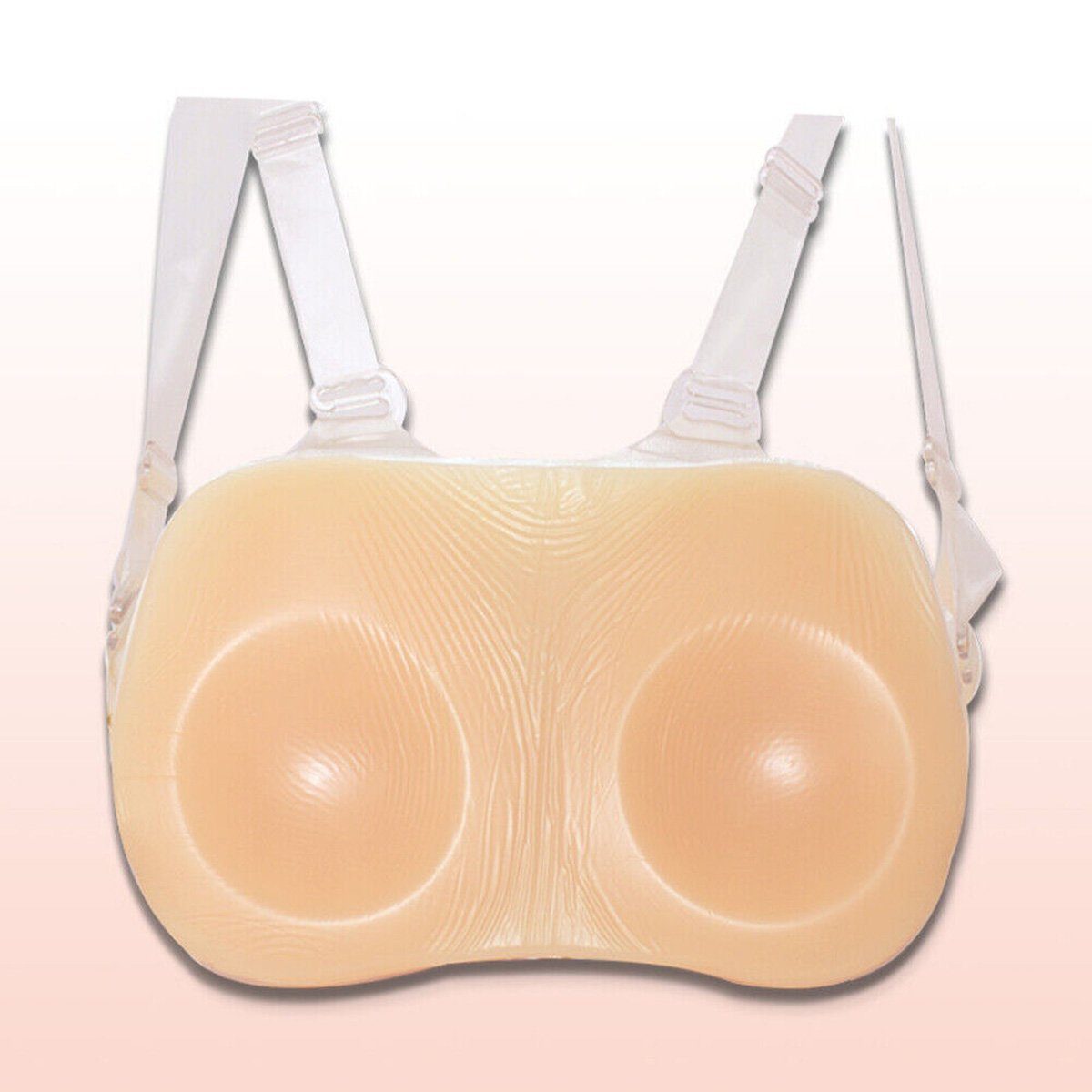 flowgoer BH-Einlagen Realistische künstliche Brüste aus Silikon, für Crossdresser Soft Natural