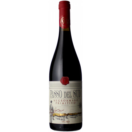 PASSO DEL SUD NEGROAMARO PRIMITIVO 2022 - TAGARO