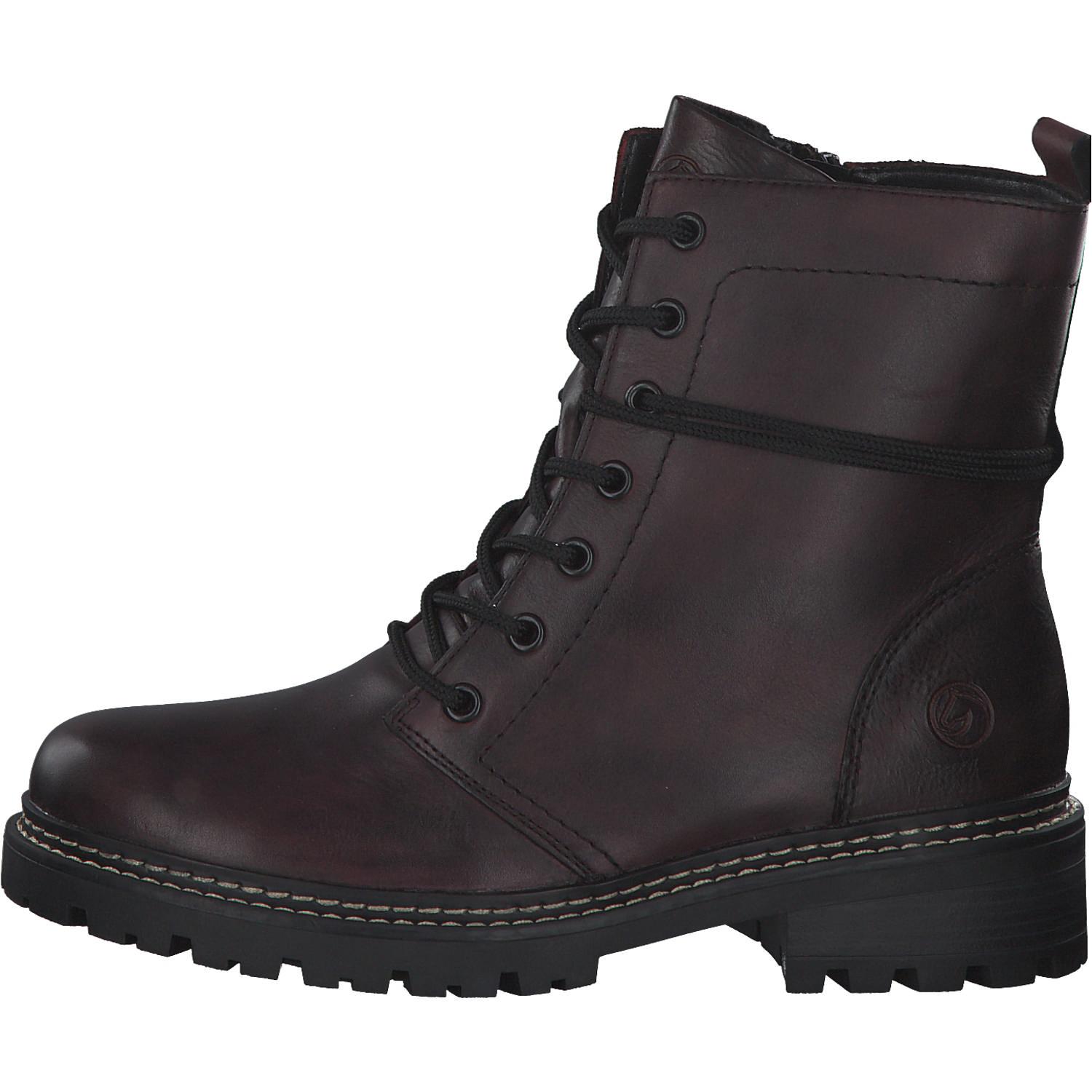 Remonte D0B75, Schnürstiefel, Damen, cerise/cerise