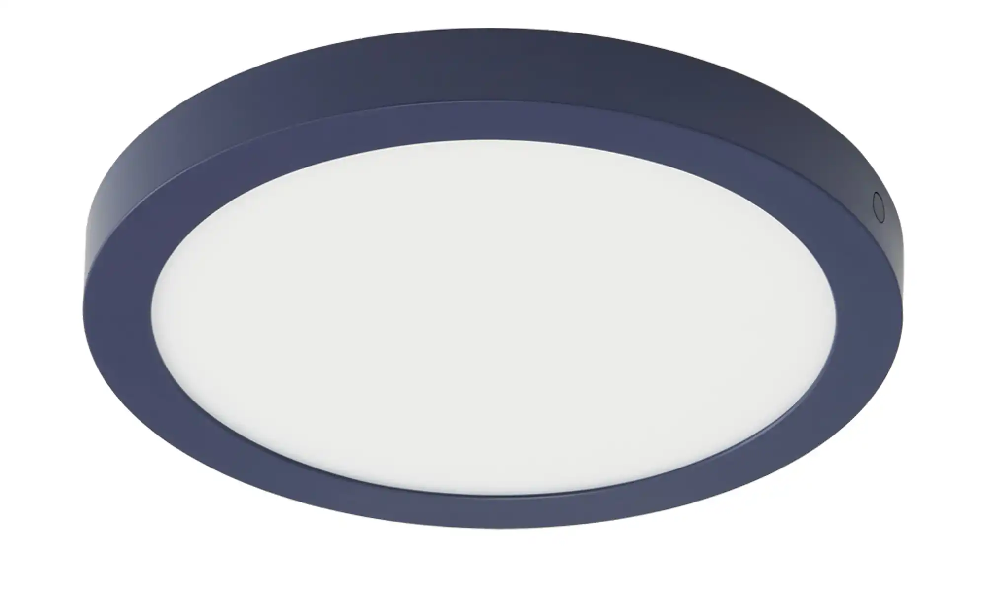 LED-Deckenleuchte, rund, hellblau