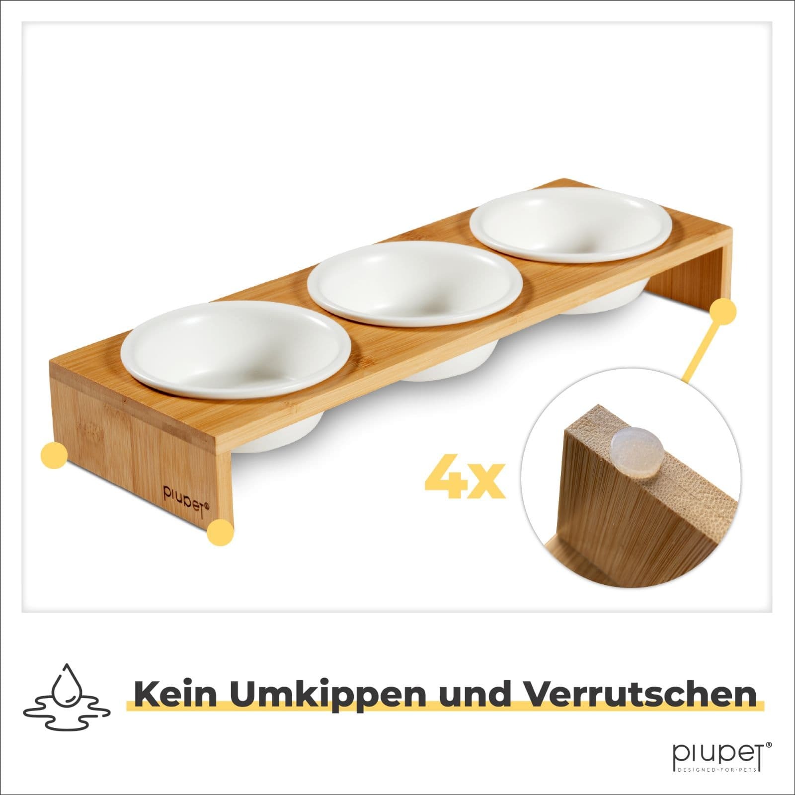 PIUPET Futternäpfe PIUPET Katzennapf