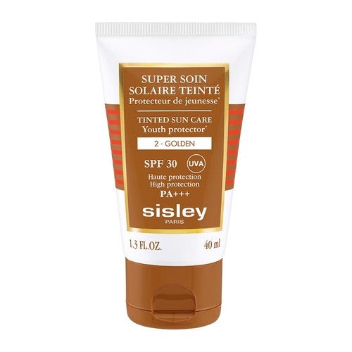 Sisley Super Soin Solaire тонирана крема за сунчање SPF 30, ћилибарна боја
