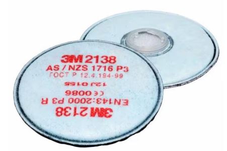 3M 1.21.39.021.38 Partikelfilter P3 R 2138