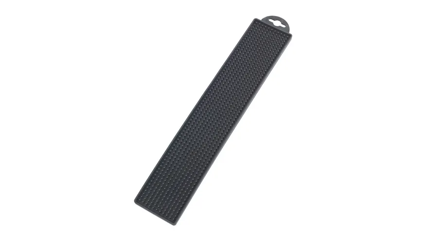 WENKO Abtropfmatte Slim 42cm Schwarz