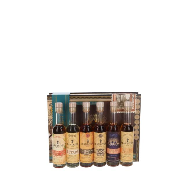 Miniatursortiment Plantation Rum Experience Pack 0,6 l·41,03 % vol