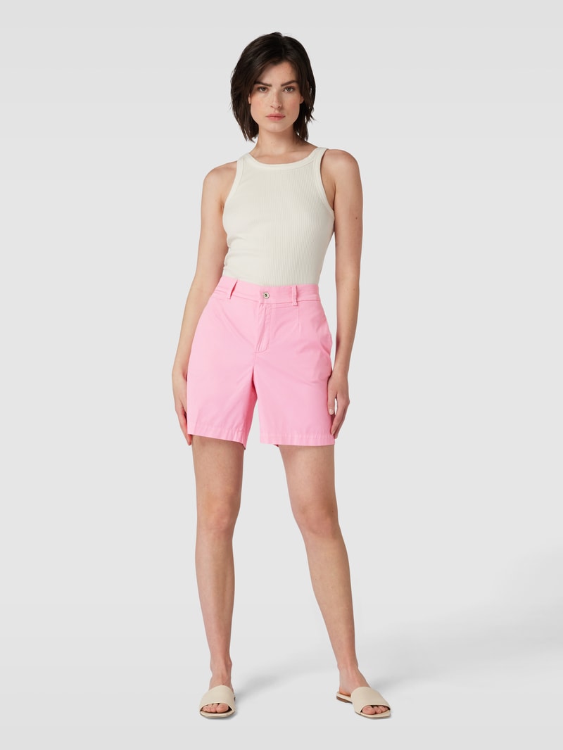 Bermudas mit Eingrifftasche in pink