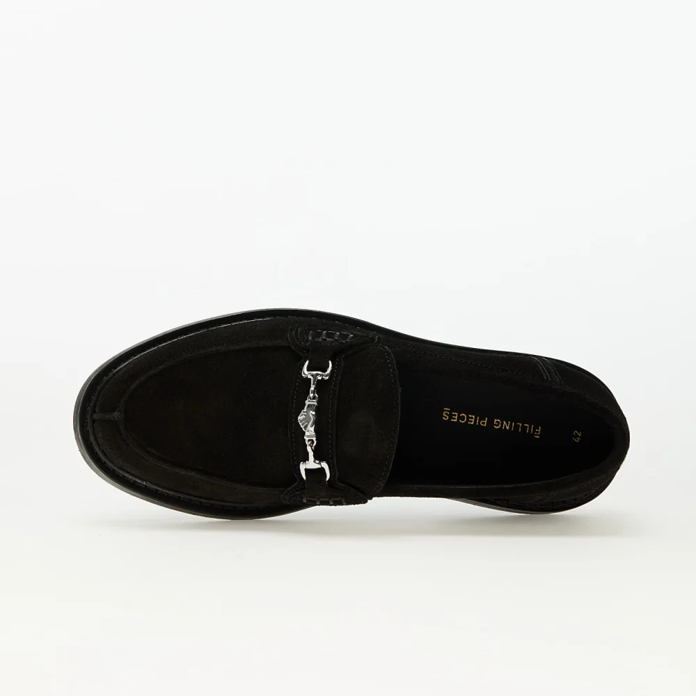 Filling Pieces Loafer Suede 44222791861 / schwarz