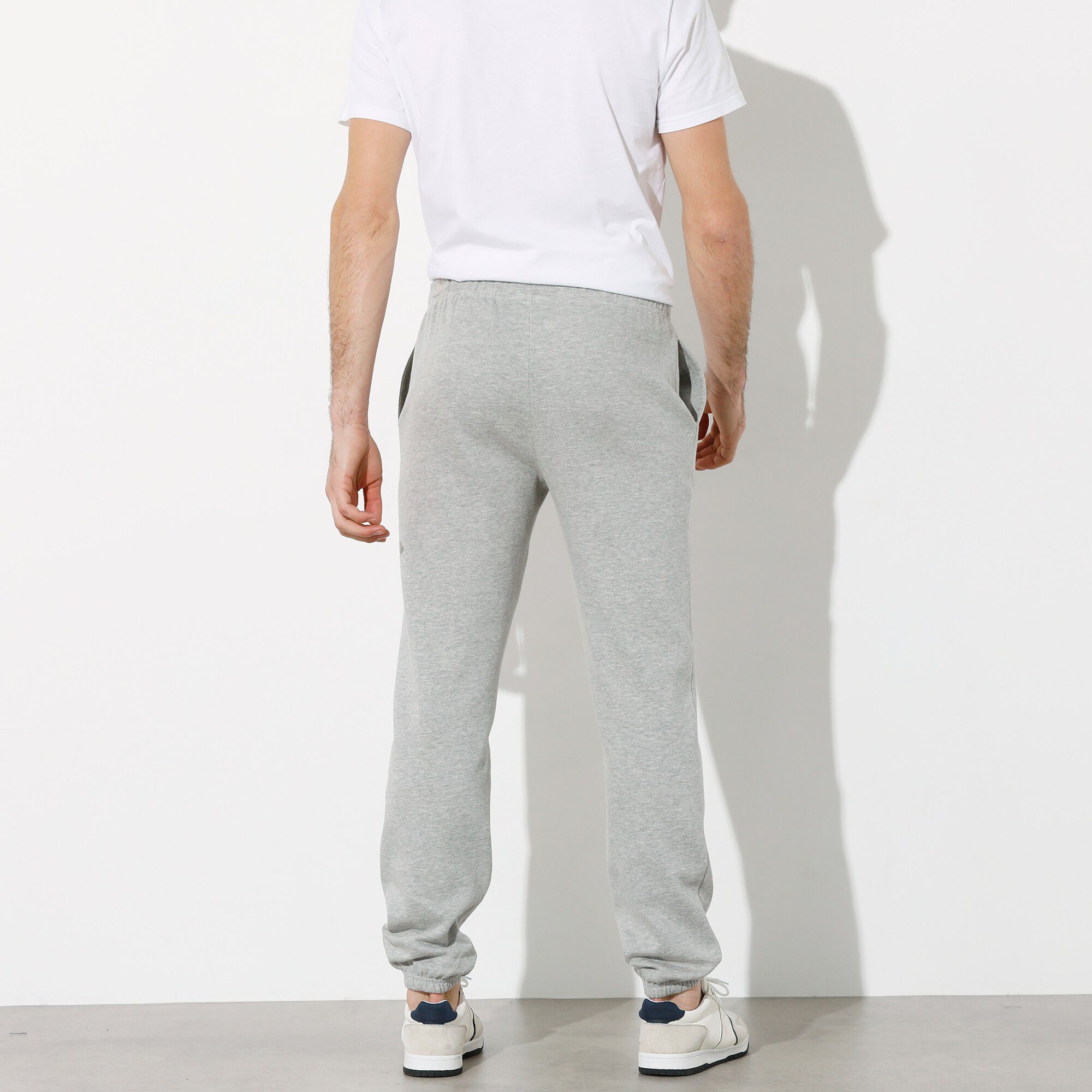 Pantalon jogging molleton bas élastiqué