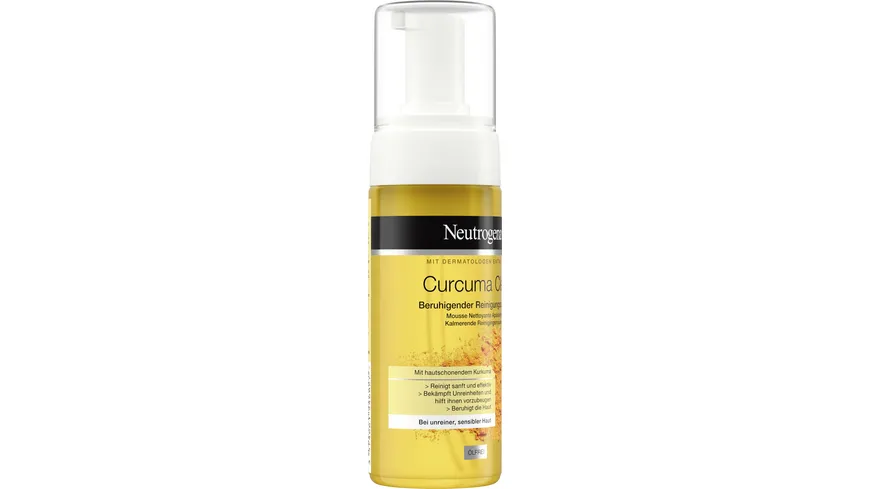 Neutrogena Curcuma Beruhigender Reinigungsschaum 150 ml