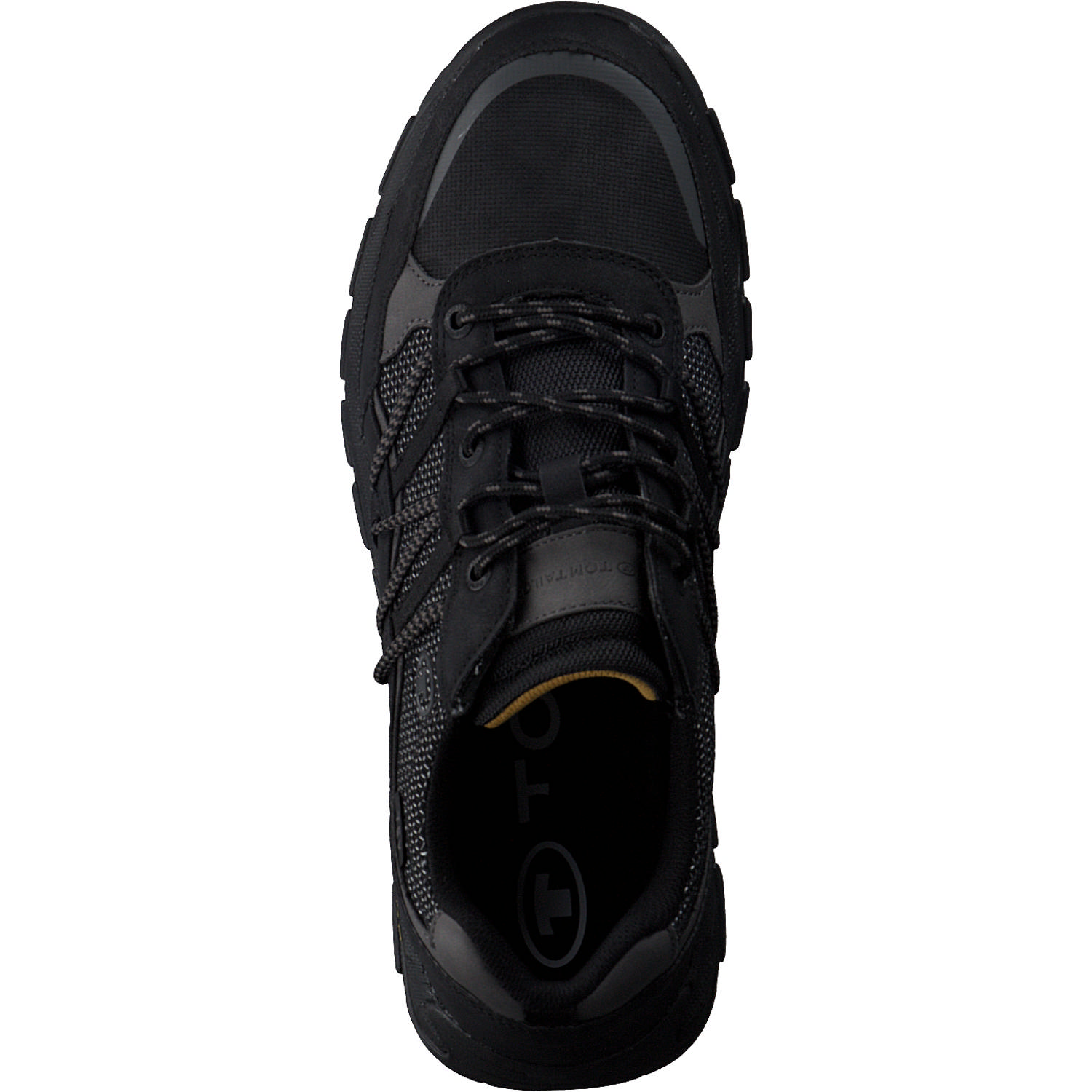 Tom Tailor 4283102, Sneakers Low, Herren, Black Black