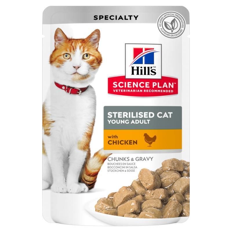 Hill's Nassfutter Hill's Science Plan Young Adult Sterilised 24x85 g